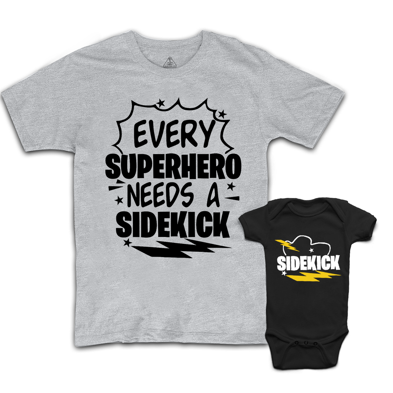 Every Dad Needs A Sidekick Dad&Me Matching Shirts