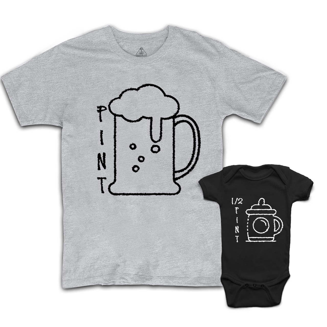 1/2 PINT Dad&Me Matching Shirts