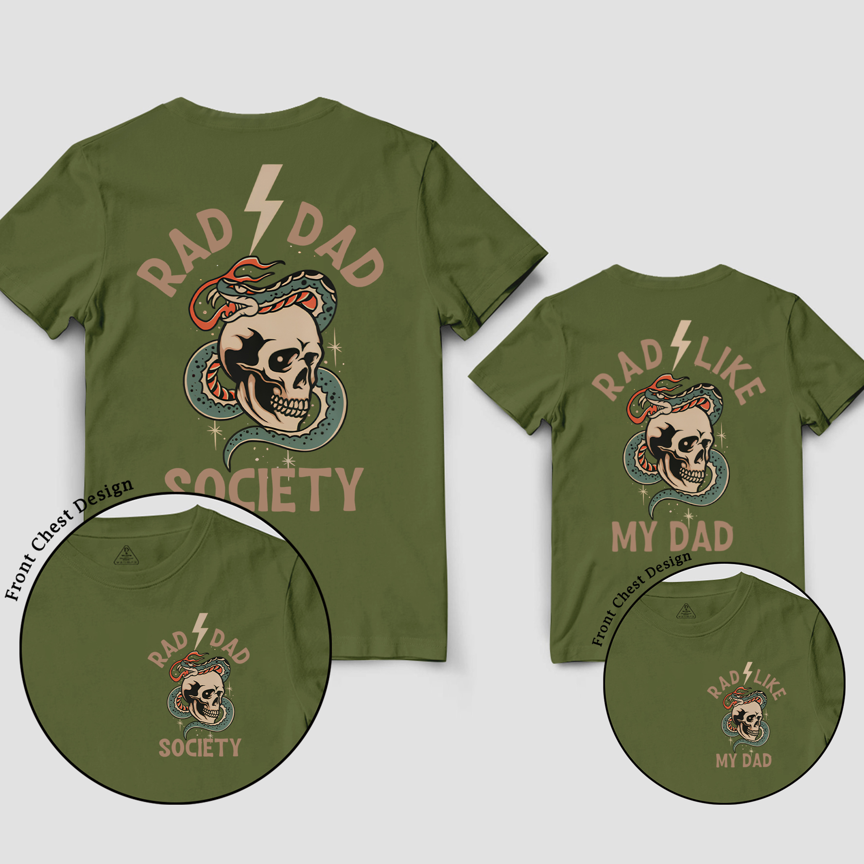 Rad Dad Society Dad&Me Matching Shirts