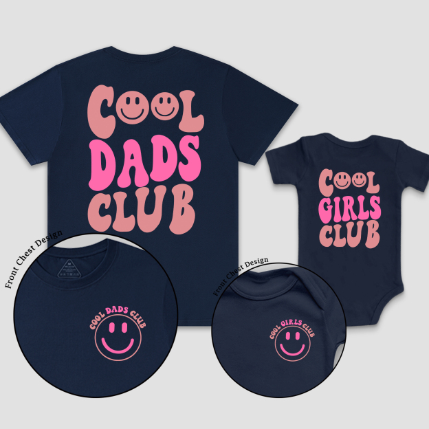 Cool Girls Club Dad&Me Matching Shirts