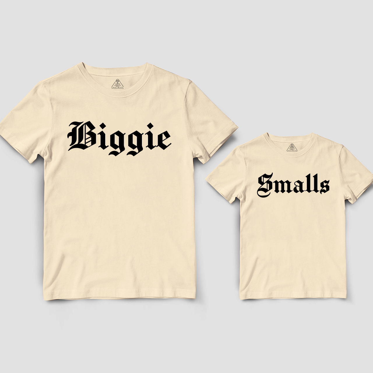 Matching First Dad and me Bodysuit & Shirts (Biggie&Smalls)