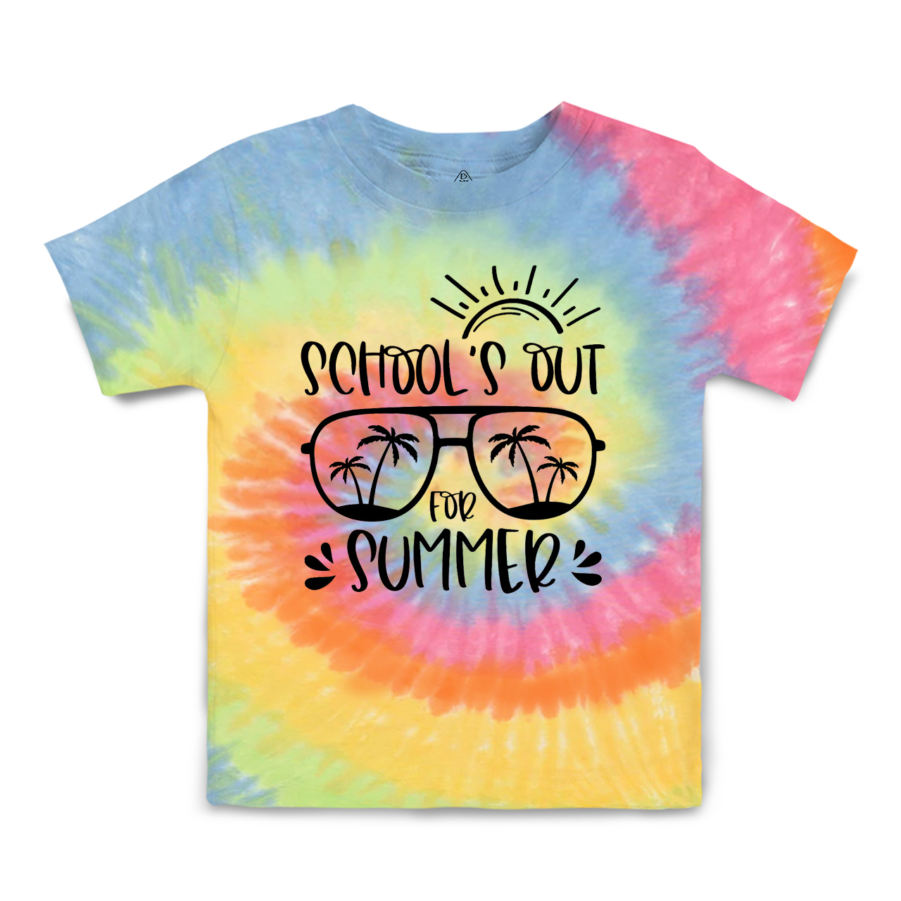 Summer Vacation Toddler&Kids Tie Dye Tees