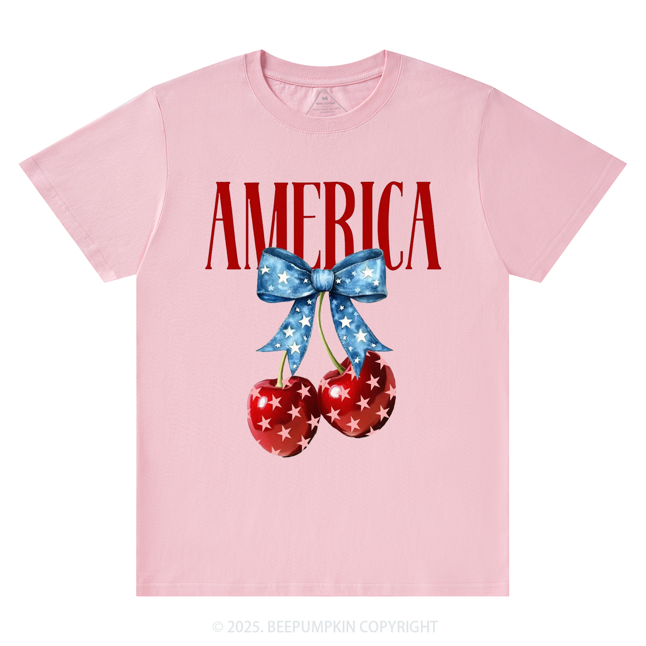 American Flag Cherry Mama T-Shirts