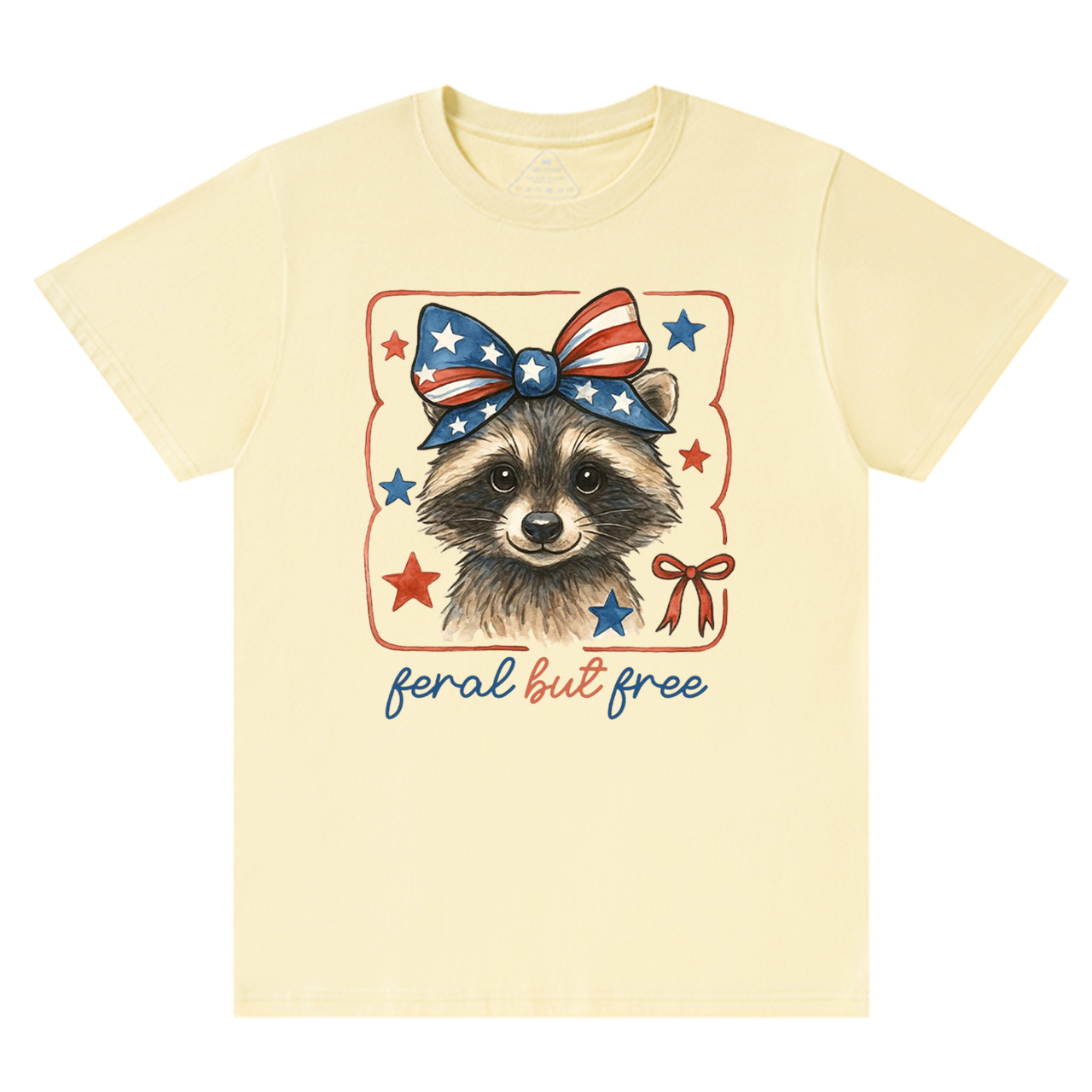 Feral But Free Raccoon Mama T-Shirts