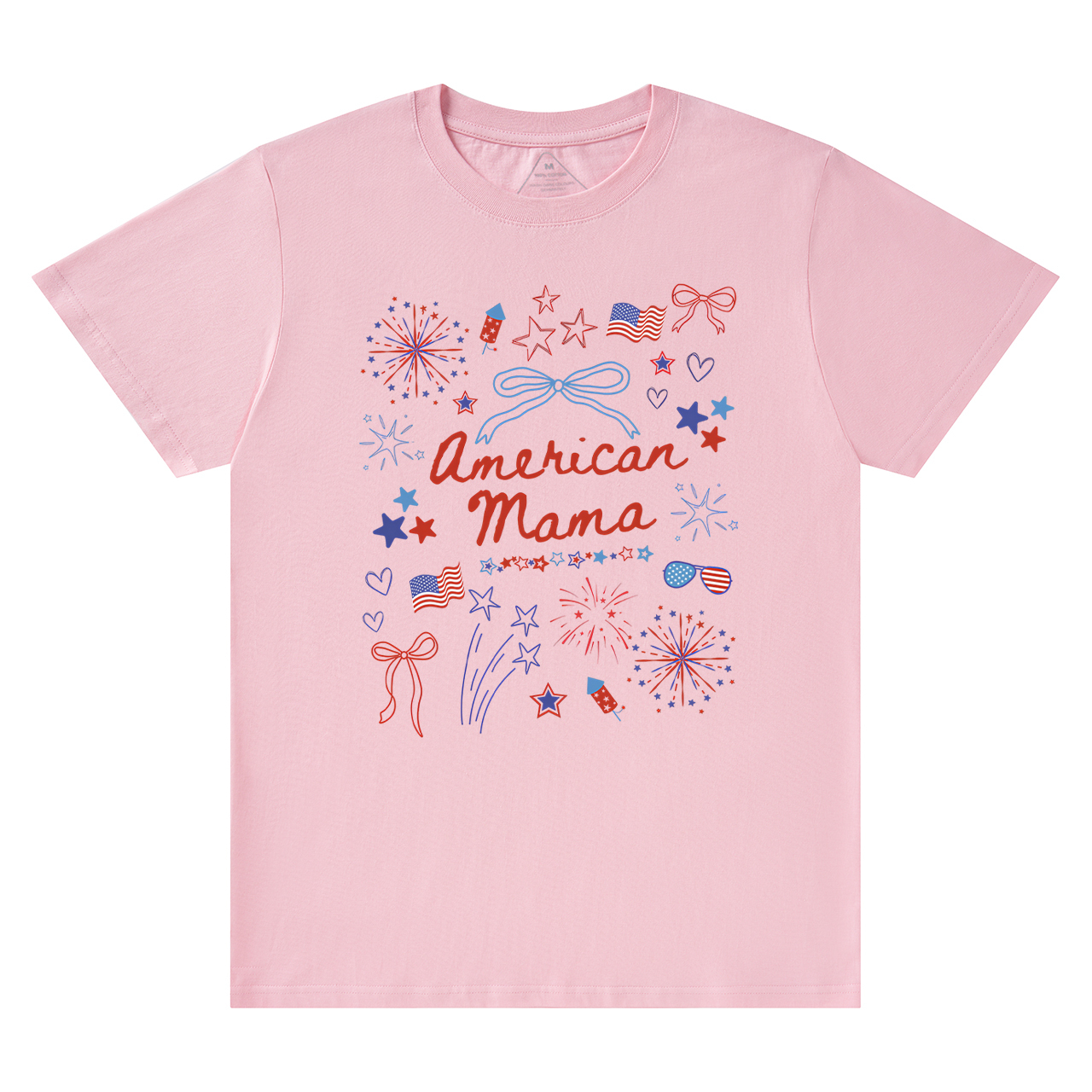 Comfort Colors 4th Of July Mama T-Shirts