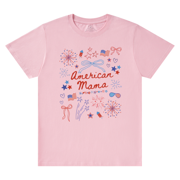Comfort Colors 4th Of July Mama T-Shirts
