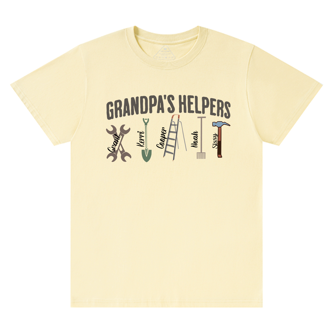 Personalized Grandpa's Helpers T-shirt