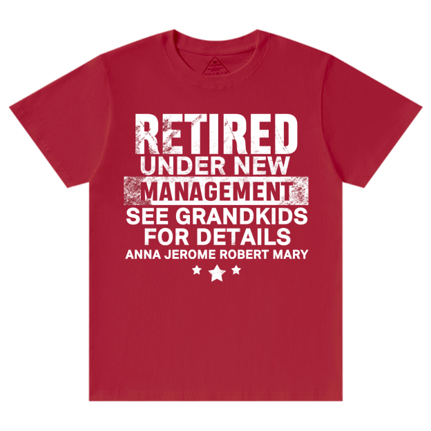 Personalized Grandpa With Grandkids Names Gift Shirt Beepumpkin