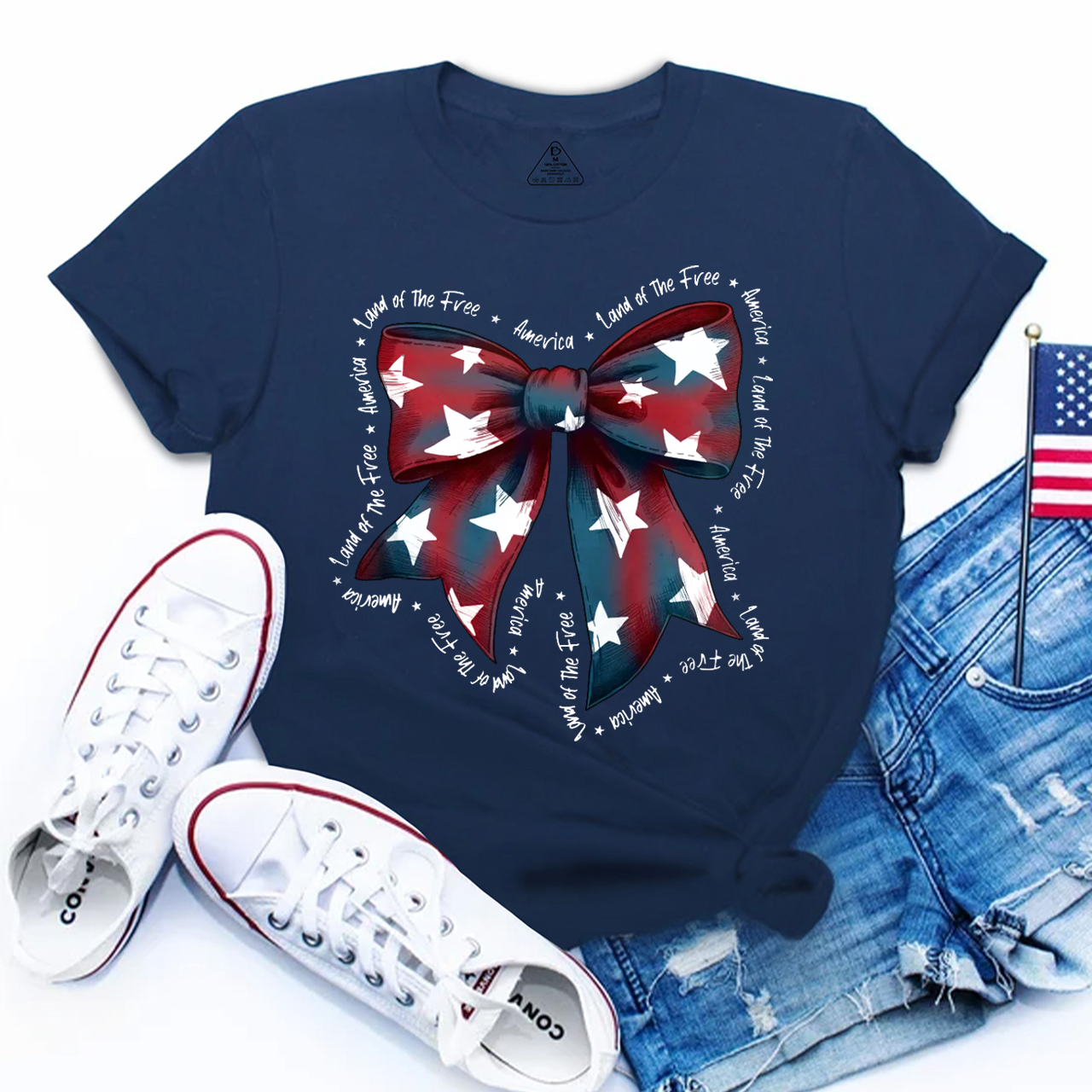 America Land Of The Free  Mama T-Shirts