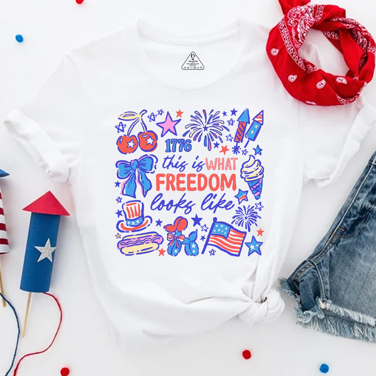 Fourth Of July Mama T-Shirts