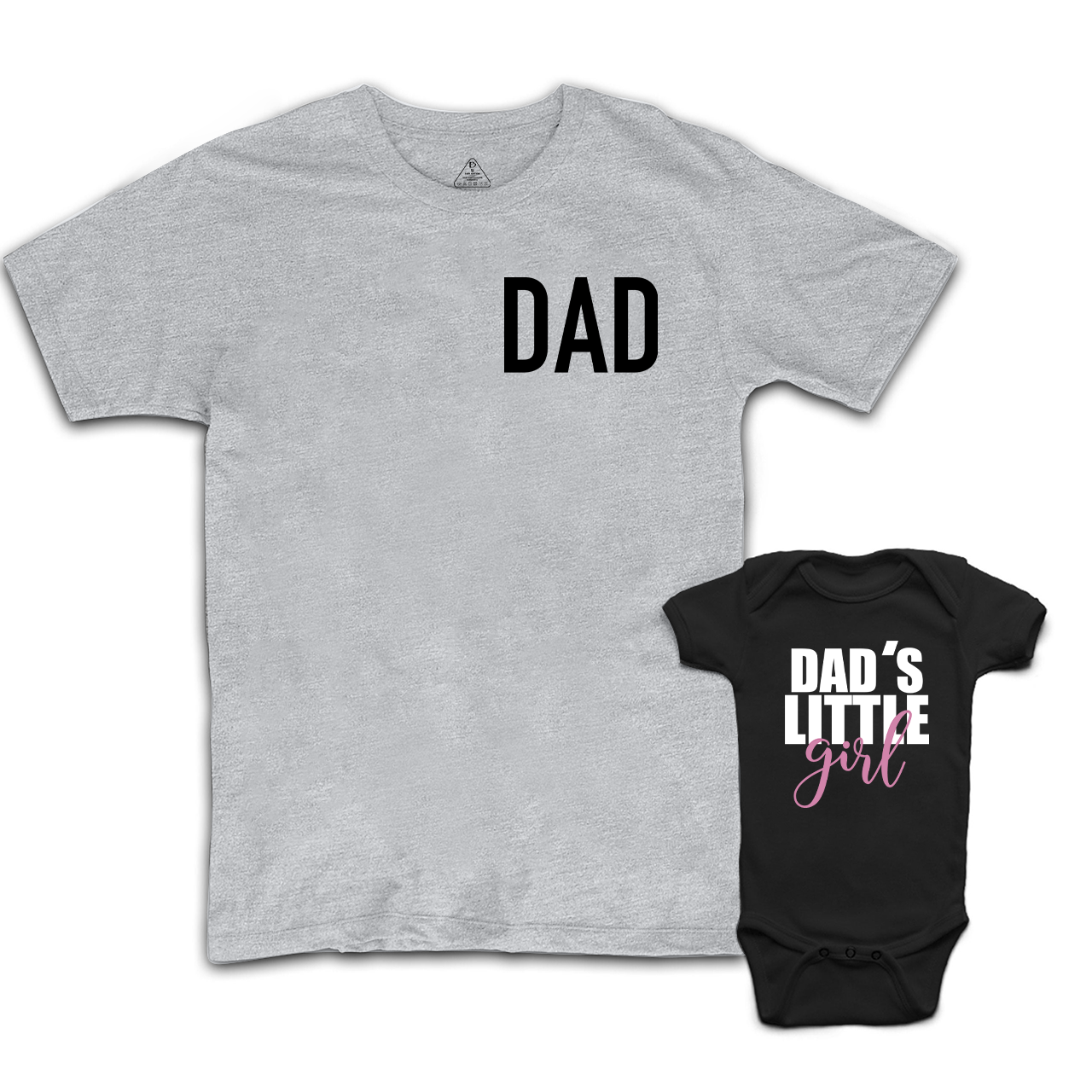 Dad&Dad's Little Man Matching Shirts