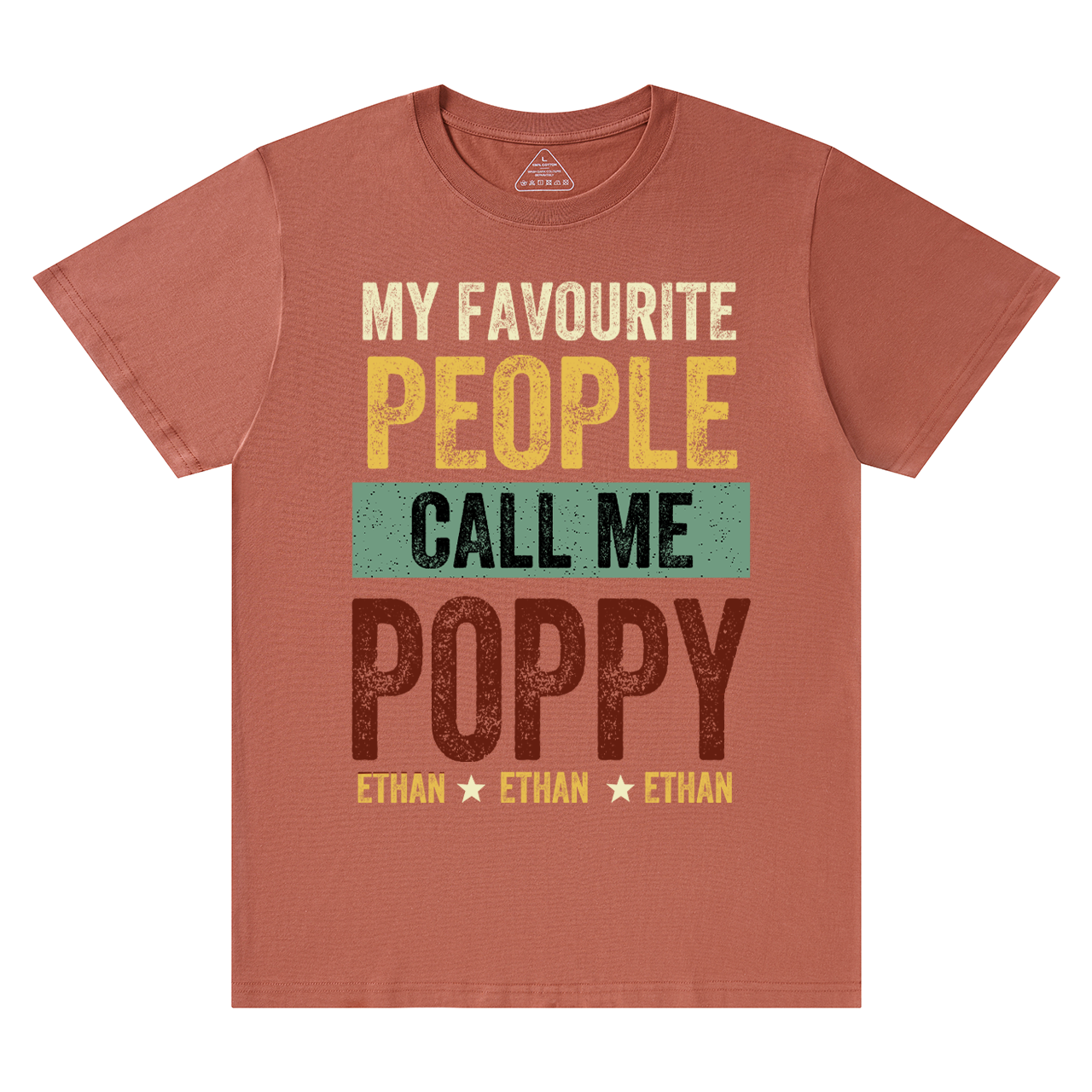 Call Me Poppy Grandpa Shirt Personalized With Name