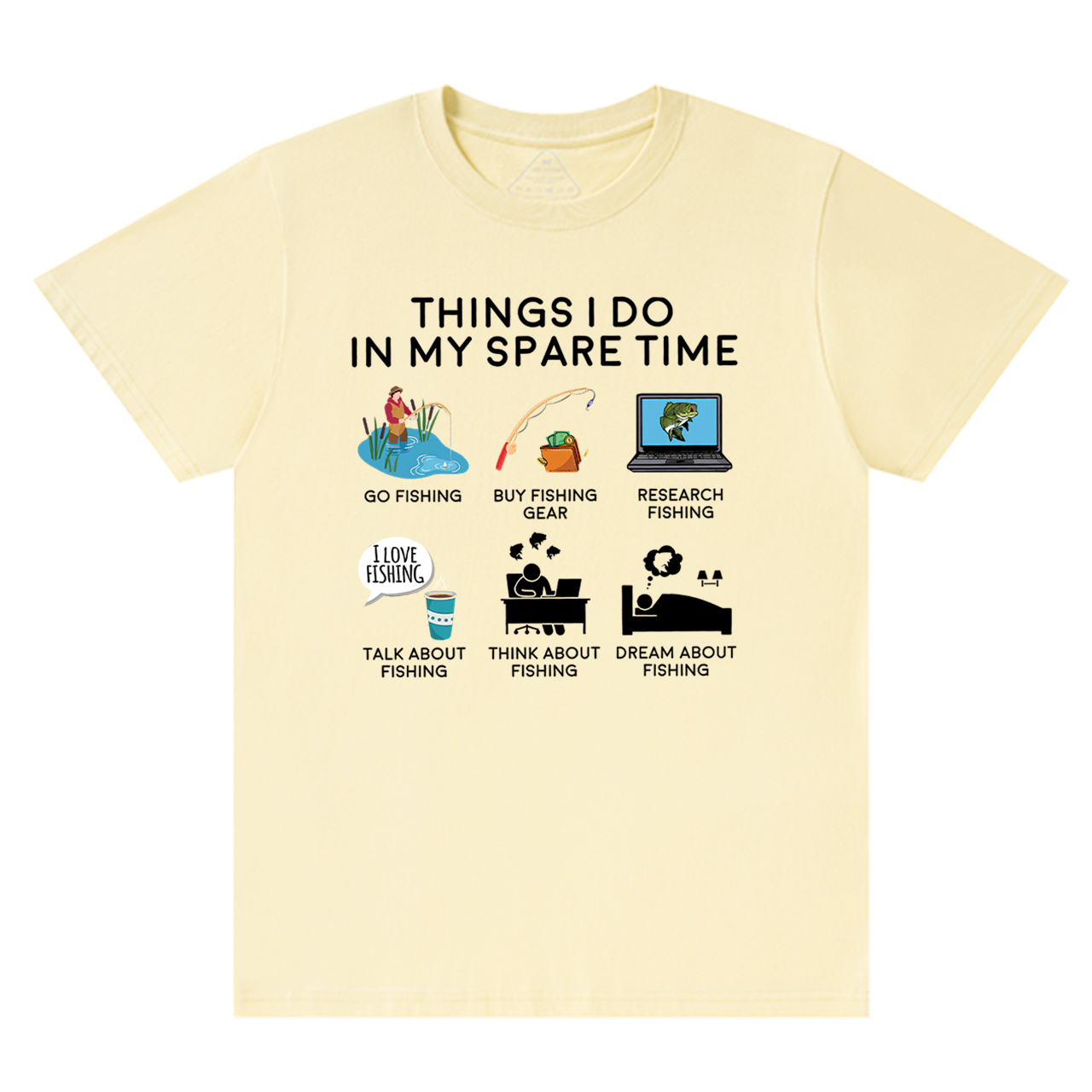 Fishing Things I Do In My Spare Time Dad T-Shirt