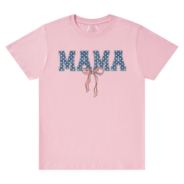 Coquette 4th of July Mama T-Shirts