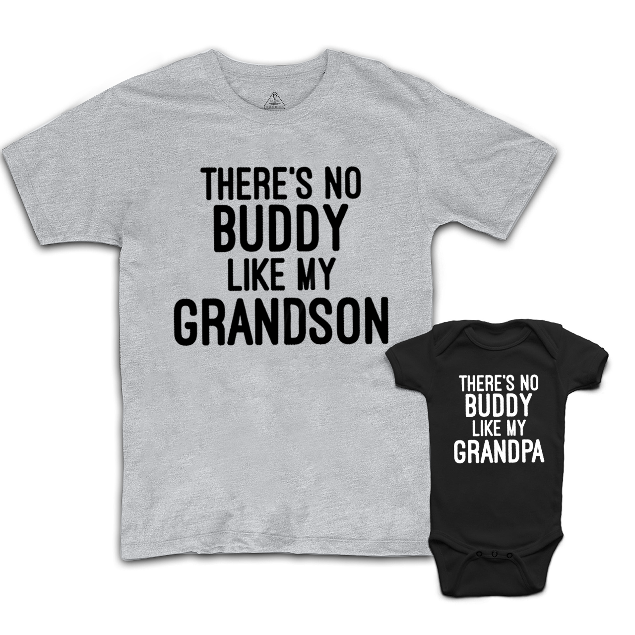 There's No Buddy Like My Grandpa Grandpa&Grandson Matching Shirts