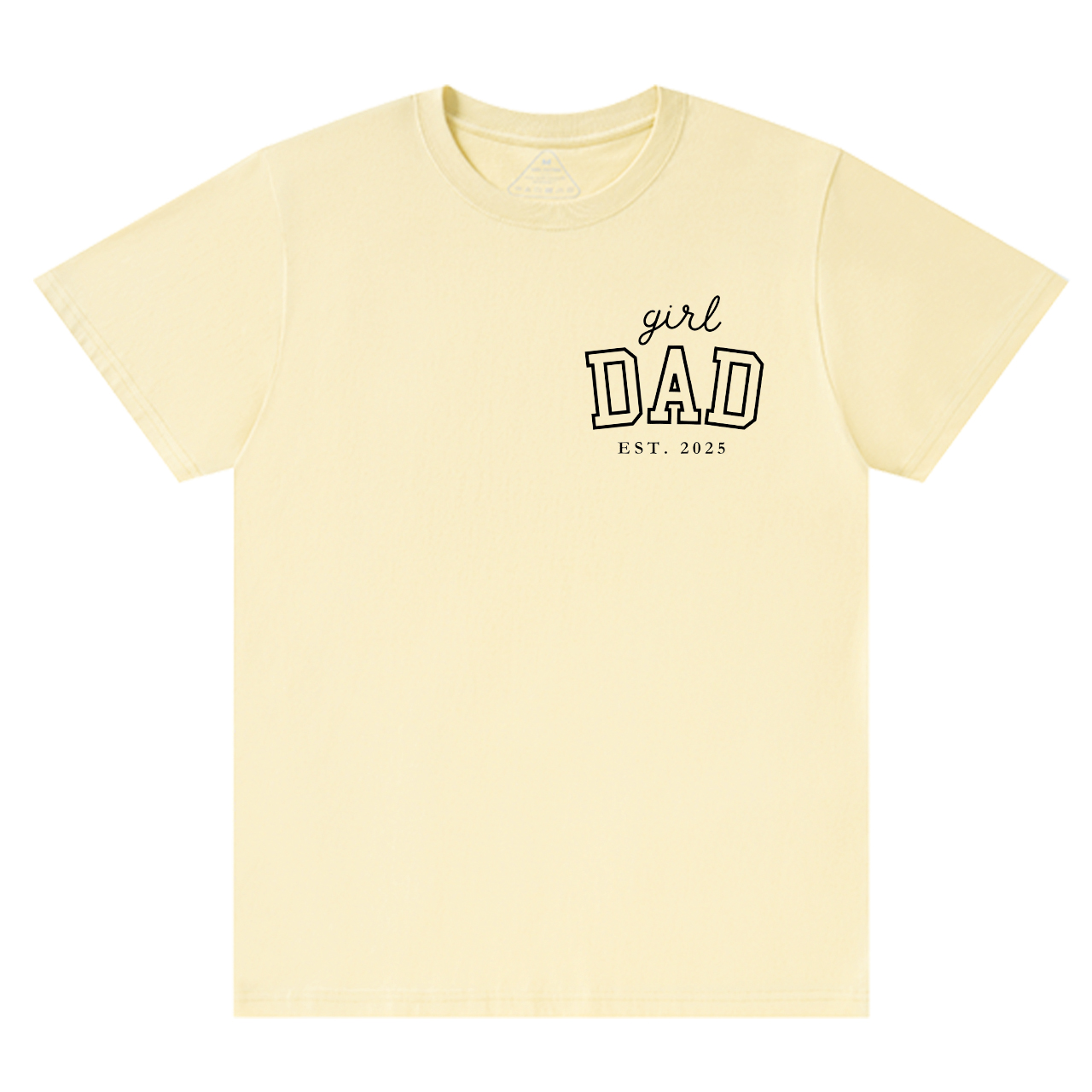 Personalized Girl Dad Est Year T-shirt