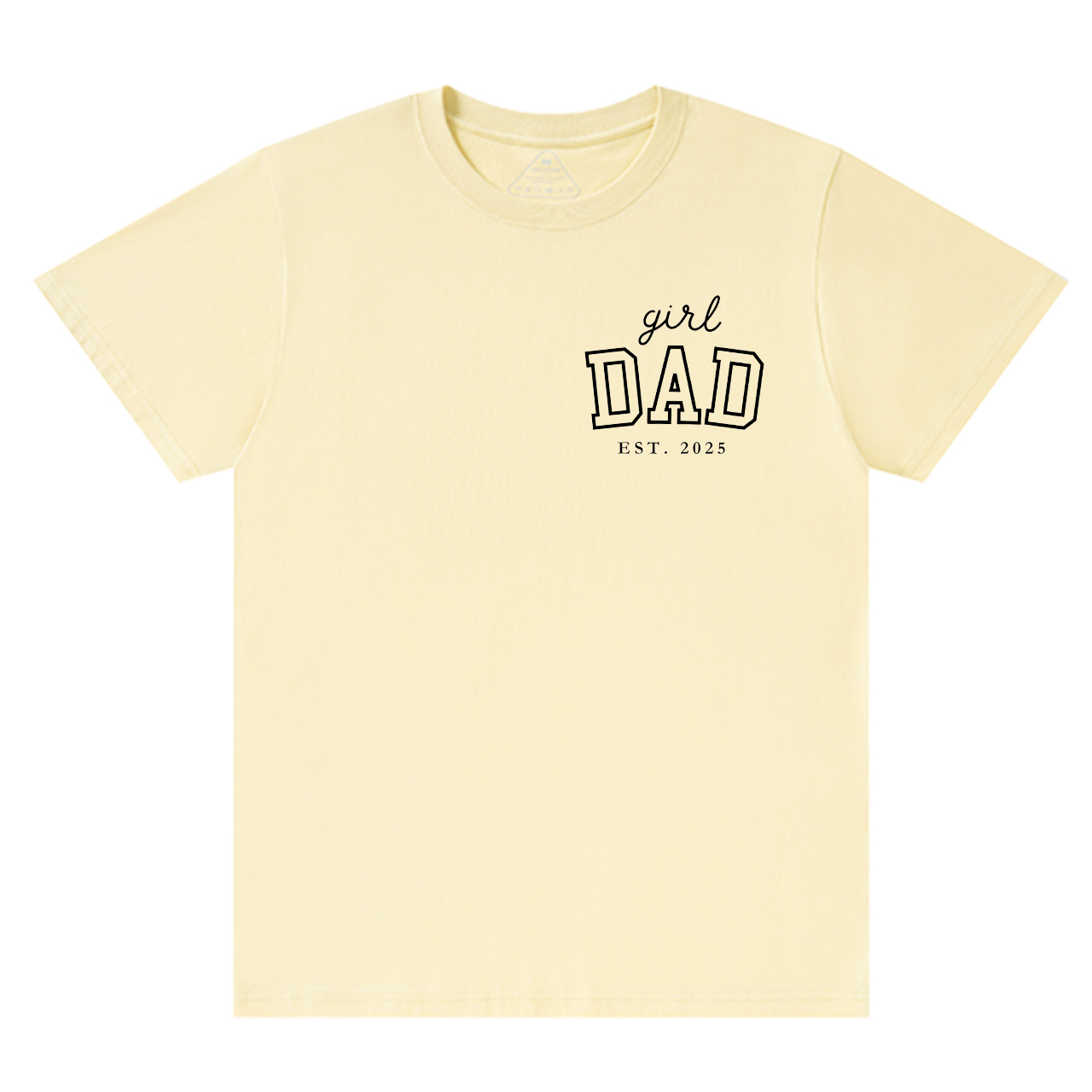 Personalized Girl Dad Est Year T-shirt
