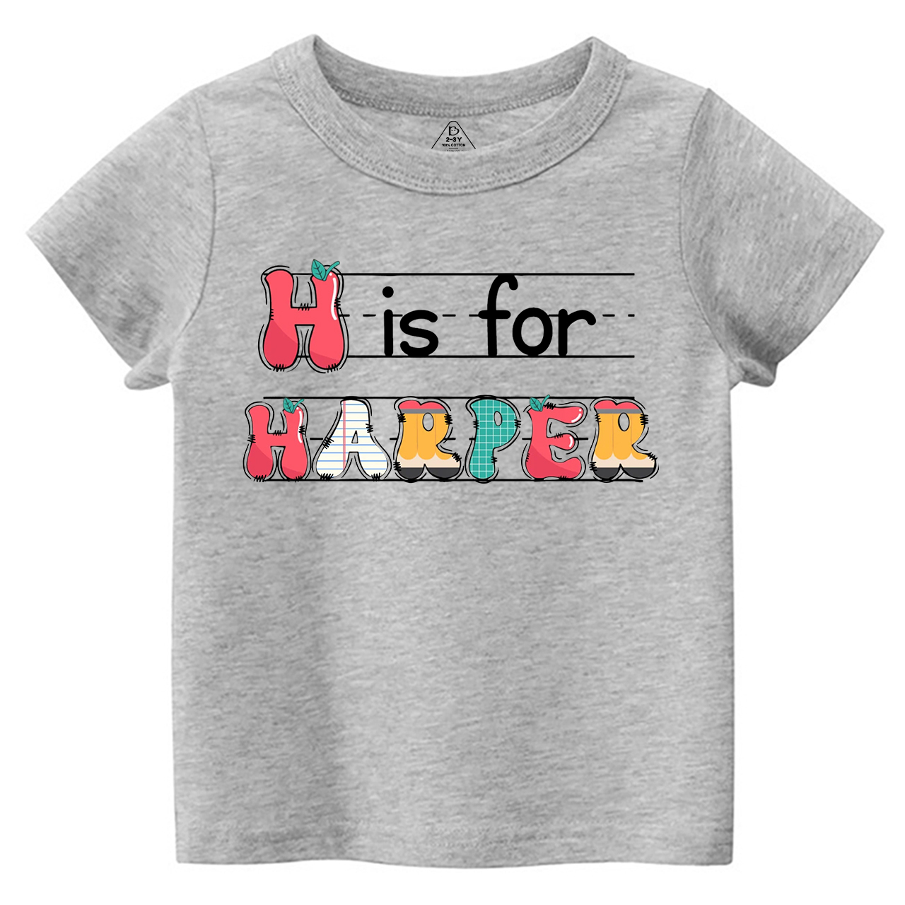 Personalized Kids Name Back To School Toddler&Kids Tees