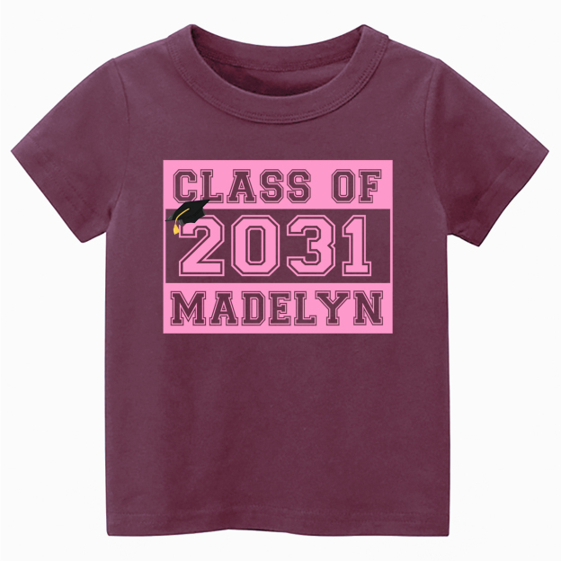 Personalized High School Graduation Class Toddler&Kids Tees