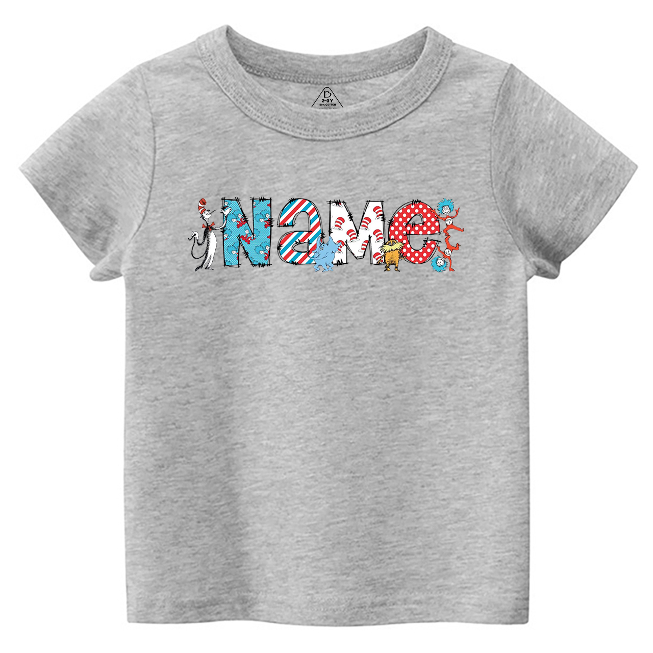 Personalized Name Reading Day Toddler&Kids Tees