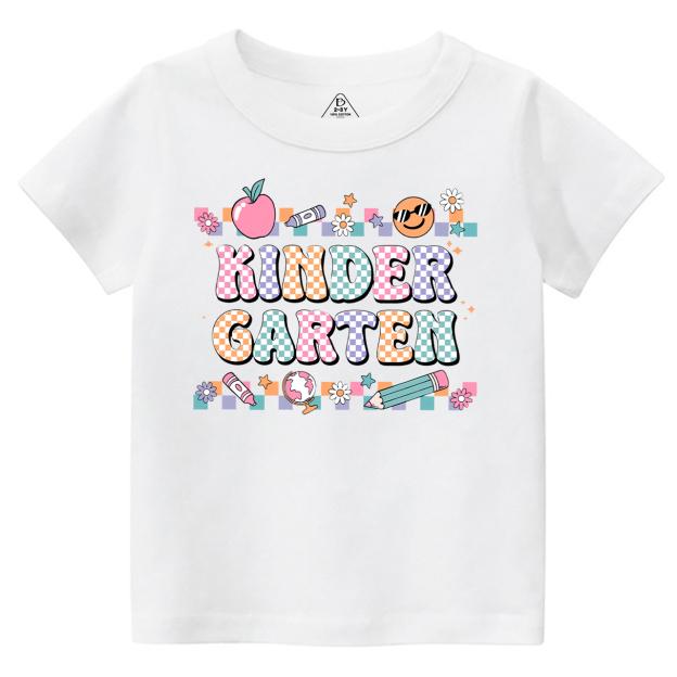 Personalized Lattice Grade Toddler&Kid's Tees Beepumpkin