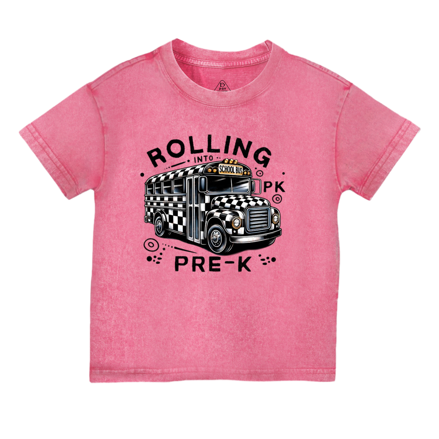 Personalized Boys First Day Of School Toddler&Kids Washed Tees