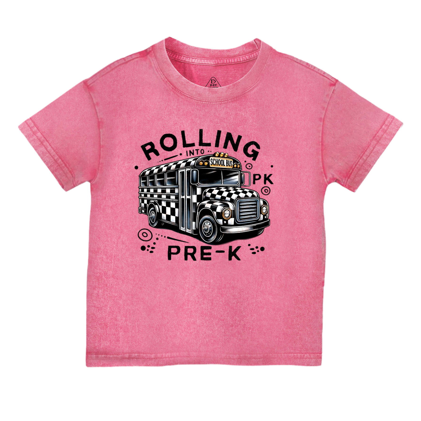 Personalized Boys First Day Of School Toddler&Kids Washed Tees