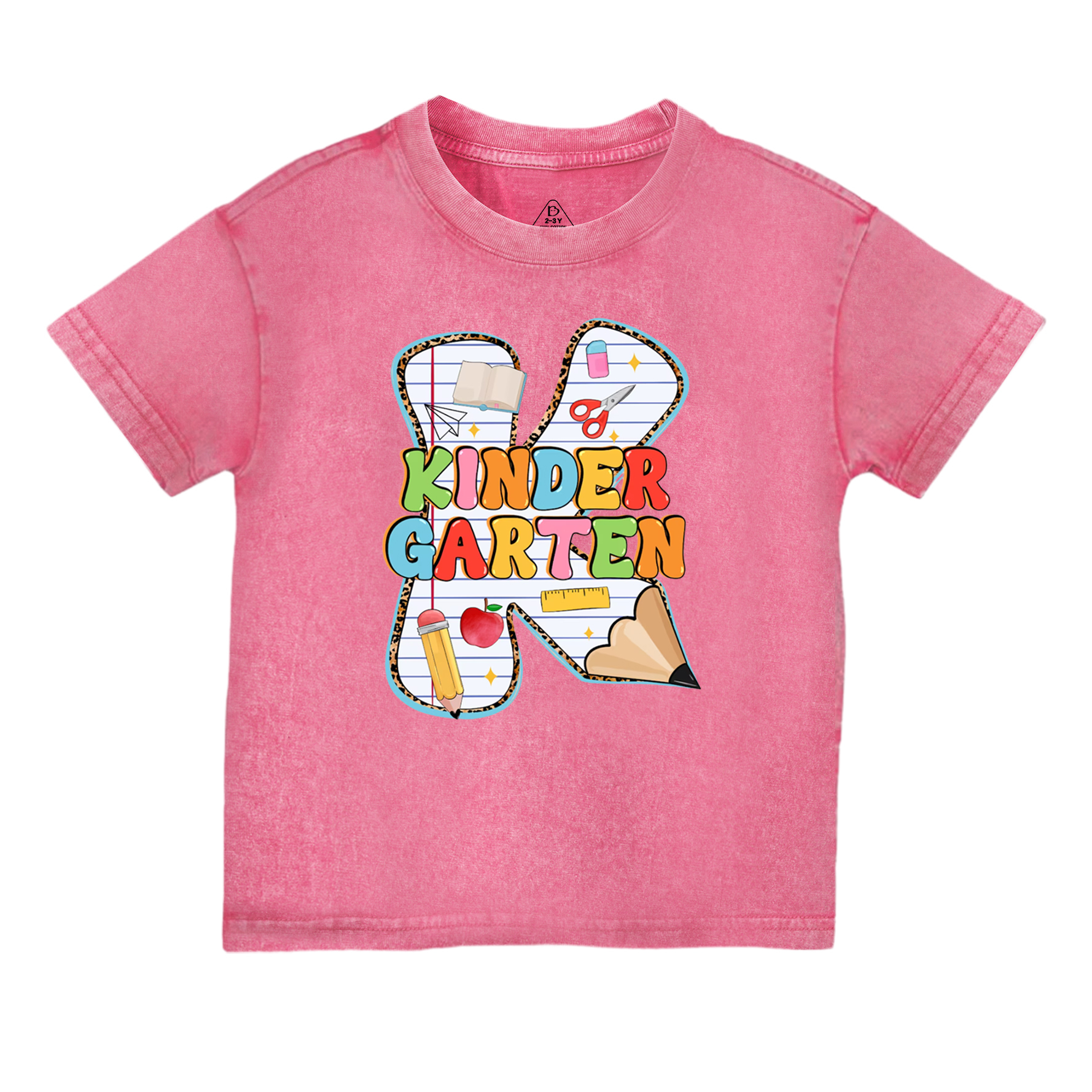 Personalized Alphabet Book Toddler&Kids Washed Tees