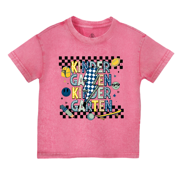 Personalized Back To School For Boys Bundle Toddler&Kids Washed Tees