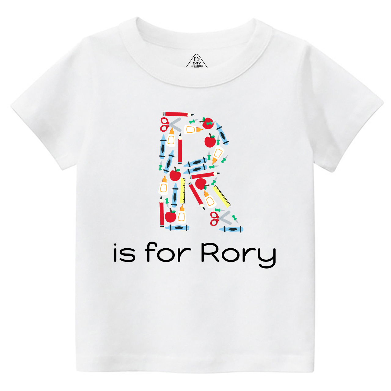 Alphabet Custom Pre-k For School Kids Shirts