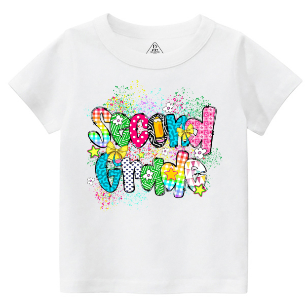 Personalized Ink splash Back To School Toddler&Kid's Tees Beepumpkin 