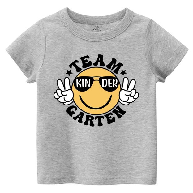 Team Kindergarten Toddler&Kid's Tees Beepumpkin 