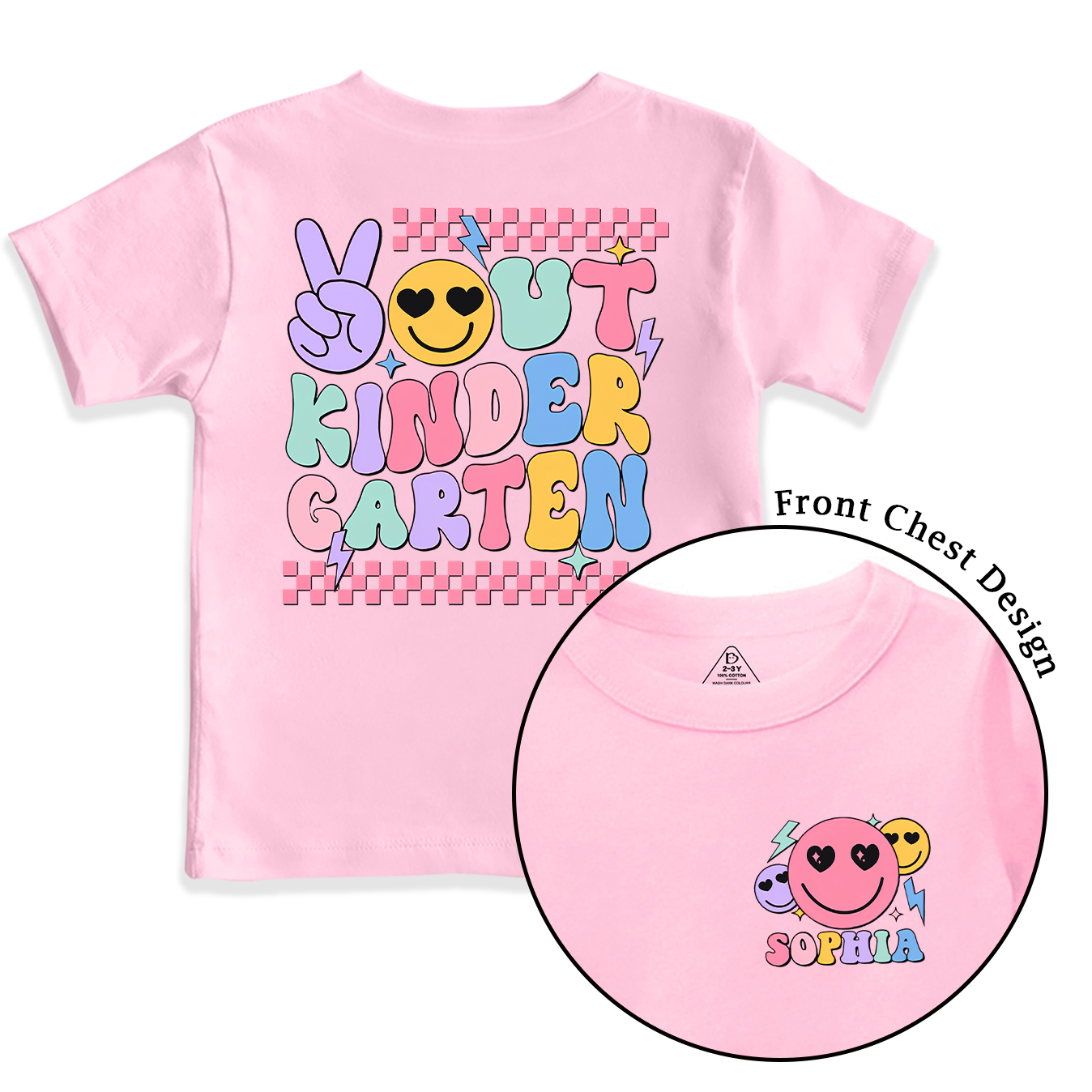 Personalized Kindergarten Graduation Toddler&Kid's Tees Beepumpkin 