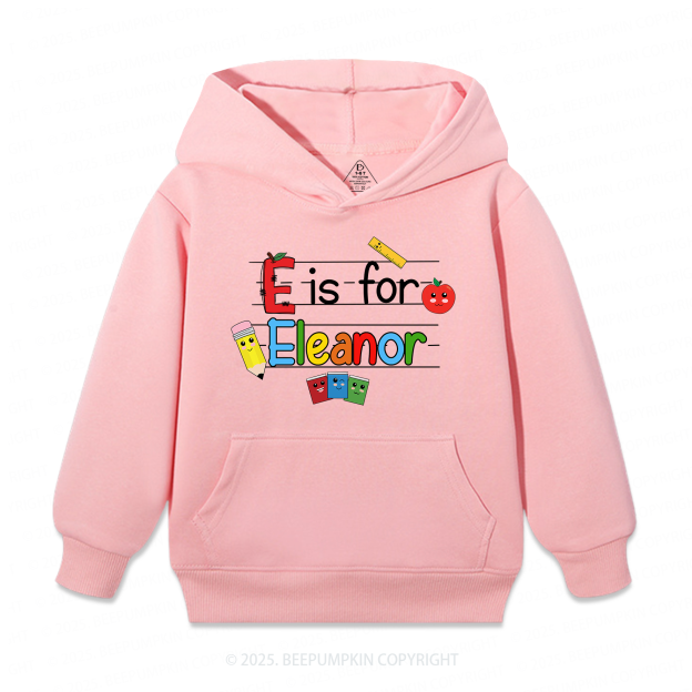 Personalized Kids Name Kid's Hoodies Beepumpkin