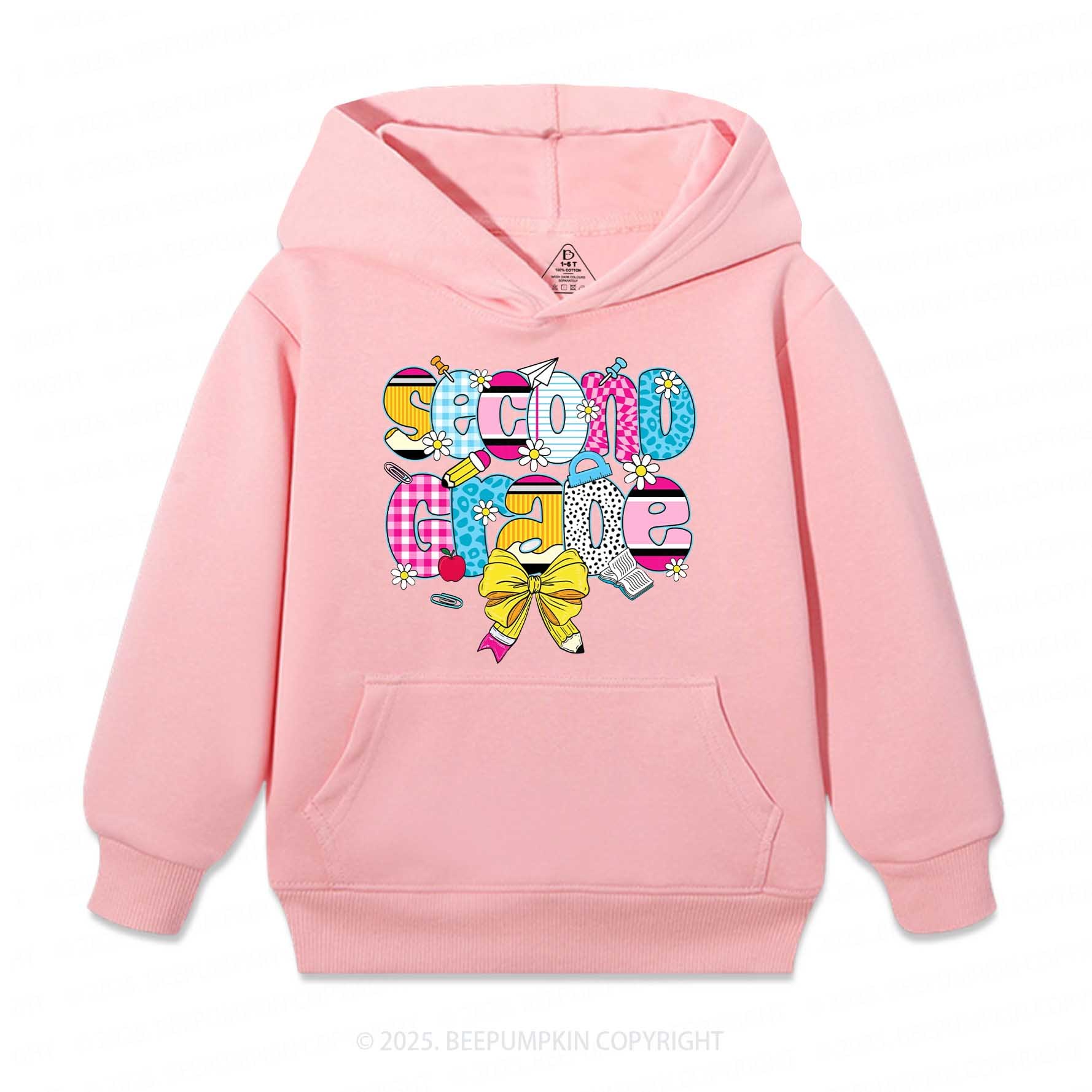 Personalized Checkered Sublimation Kid's Hoodies Beepumpkin