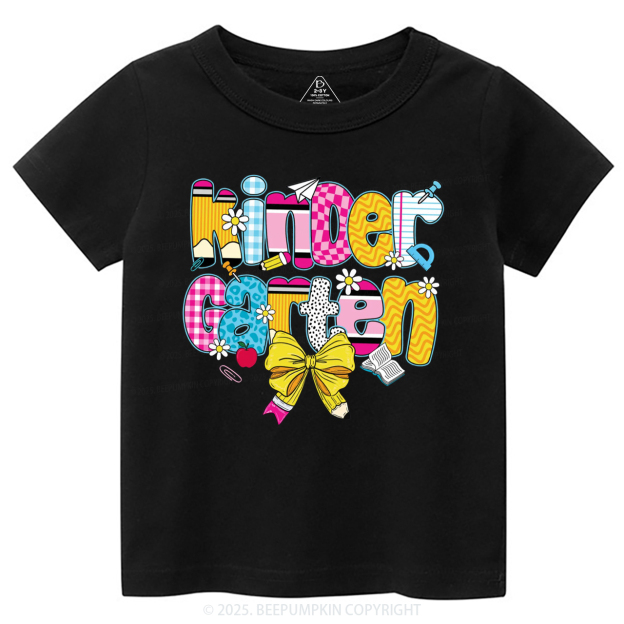 Personalized Checkered Sublimation Toddler&Kid's Tees Beepumpkin