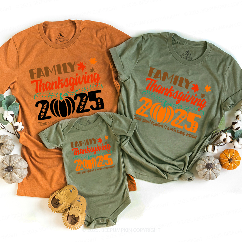 Family Thanksgiving 2024 Family Matching Shirts
