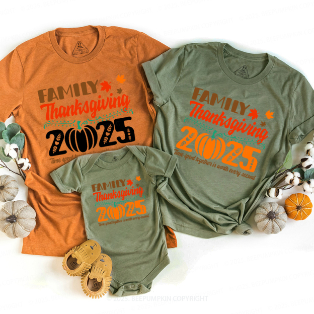 Family Thanksgiving 2024 Family Matching Shirts