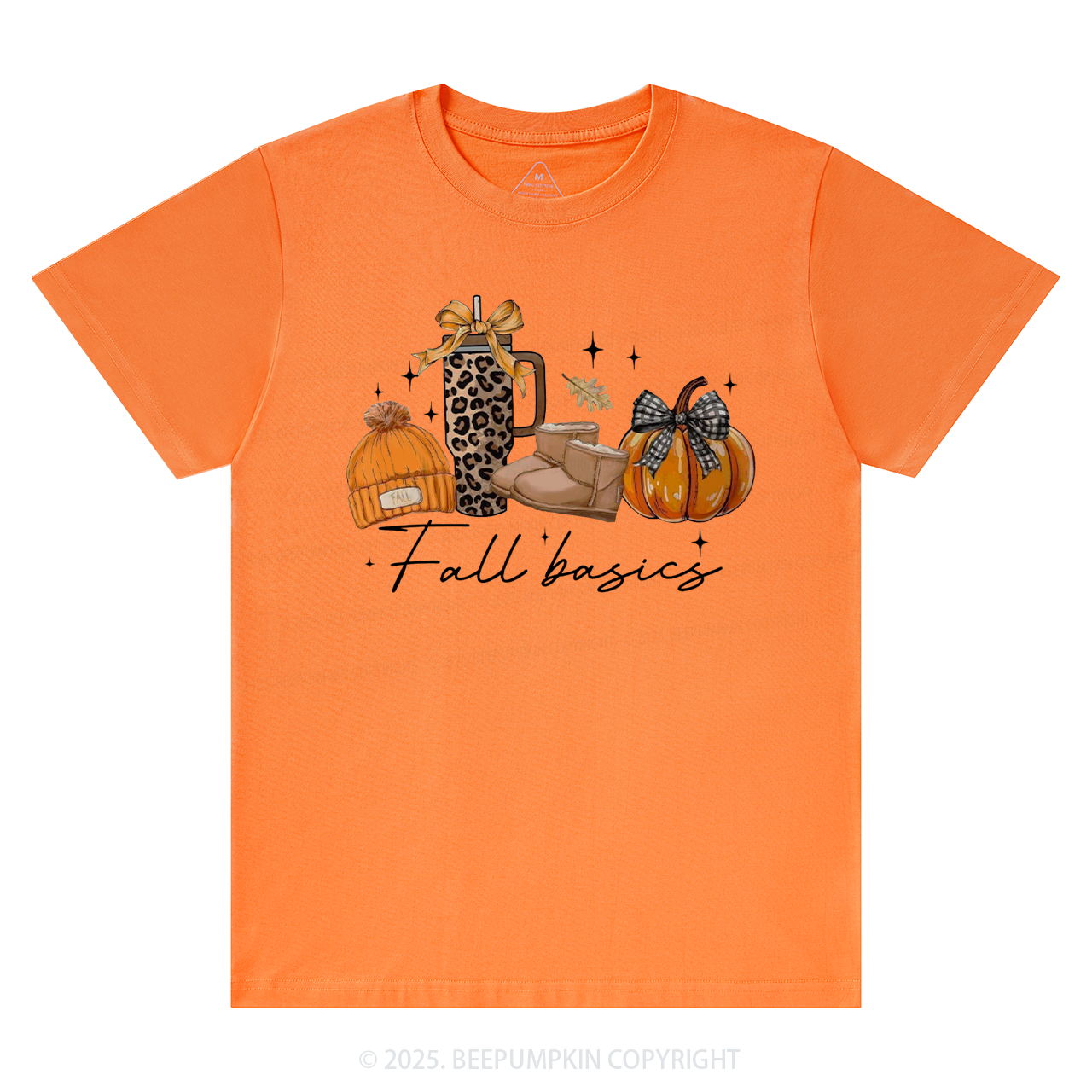  Fall Pumpkin Bow T-Shirts Beepumpkin 