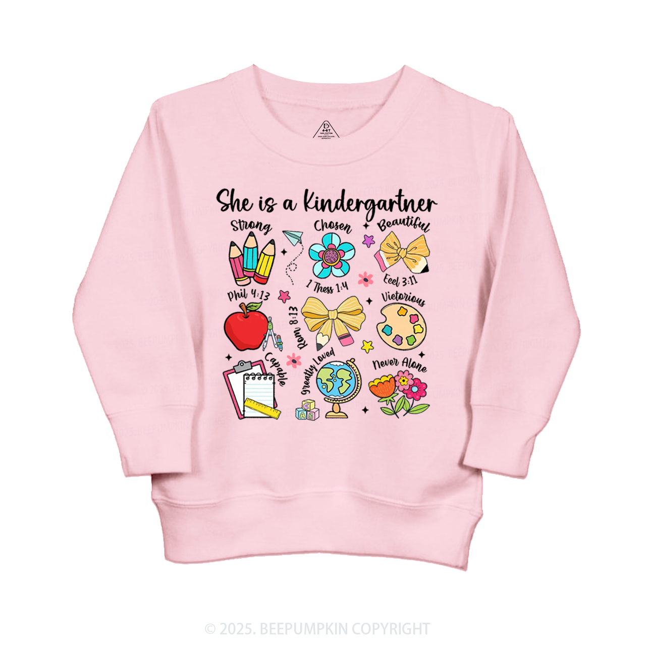 Personalized Bright & Brilliant Grader Kid's Sweatshirt