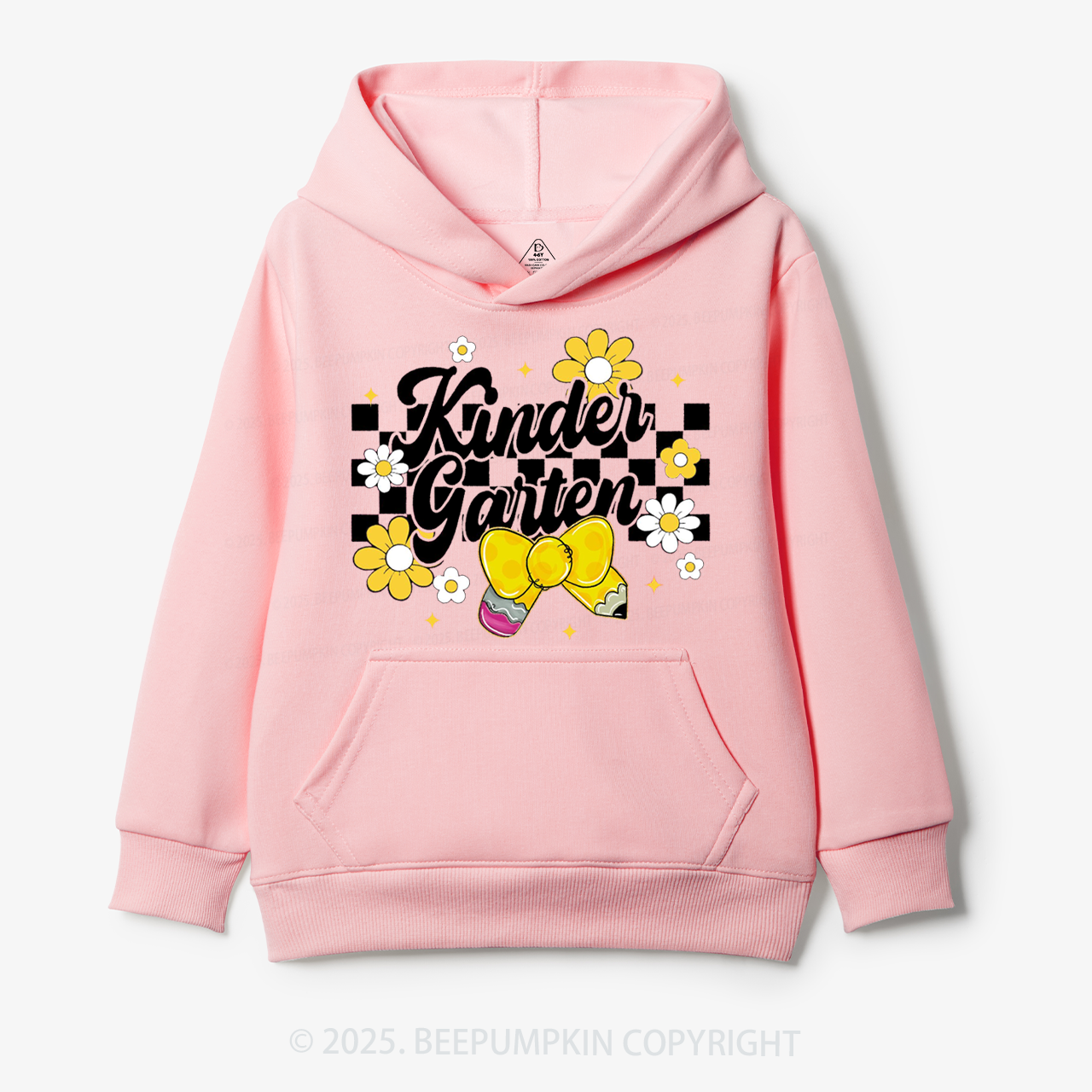 Personalized Golden Glow Of Grade Kid's Hoodies Beepumpkin