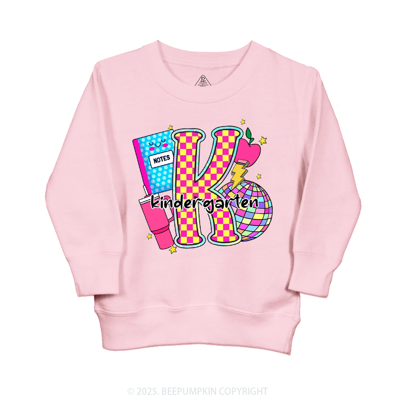 Personalized Grade Glow Collection Kid's Sweatshirt