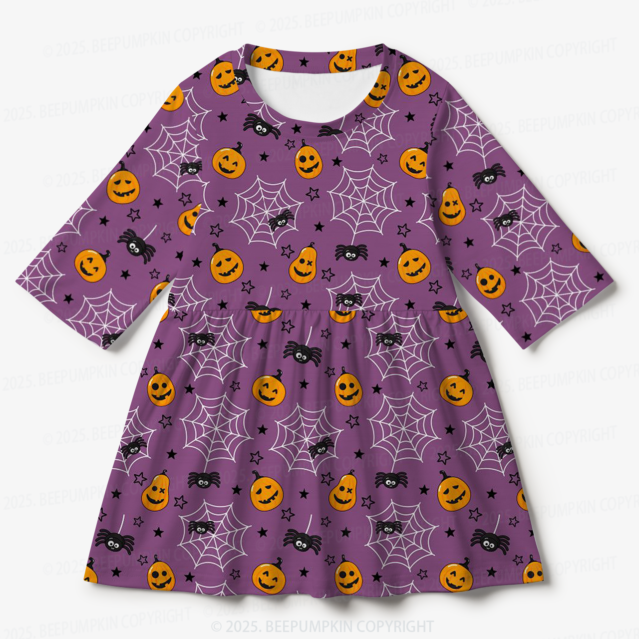 Little Spooks All Over Print Kids Dress