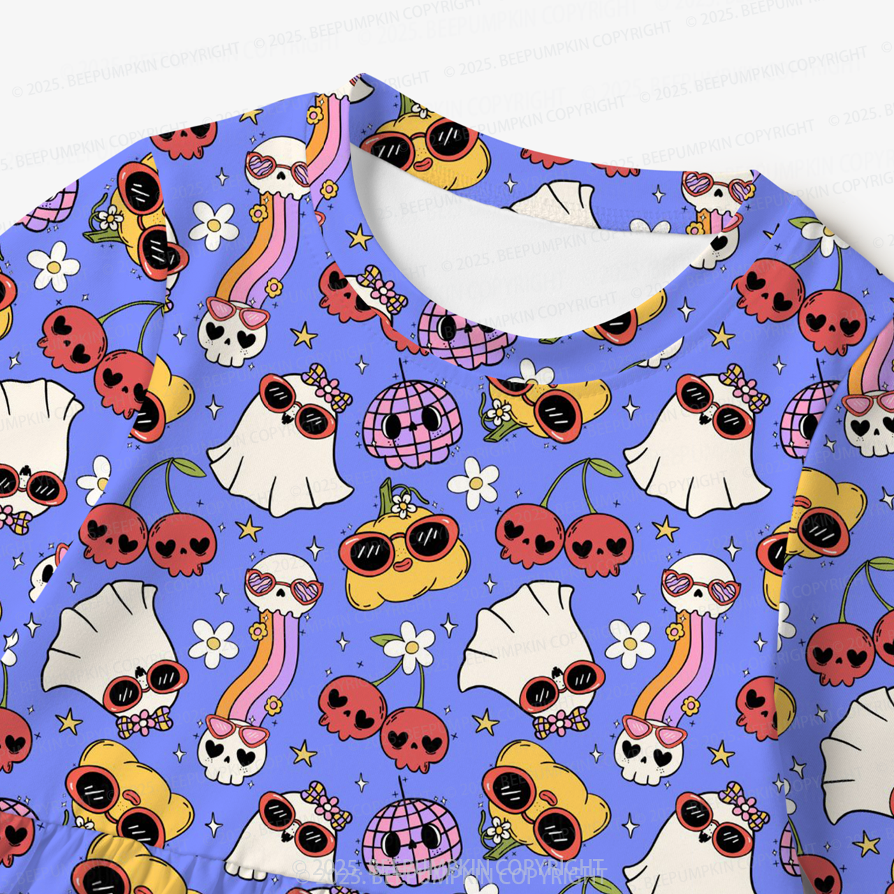 Spooky Cutie All Over Print Kids Dress