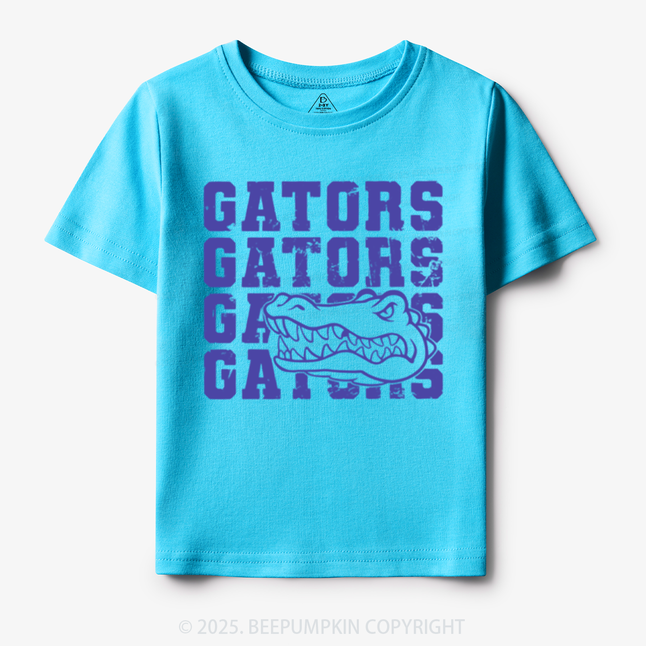 Personalized Gators Mascot Toddler&Kid's Tees Beepumpkin