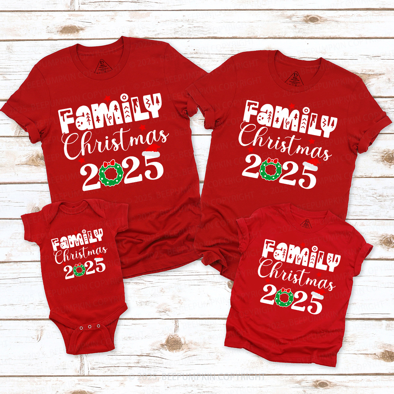 Family Christmas 2025 Holiday Funny Shirts