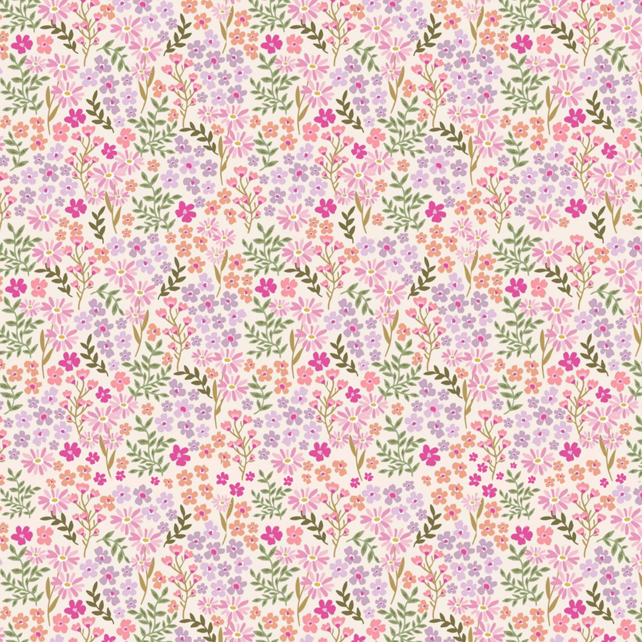 Spring Garden Mom&Me Matching All Over Print Dress