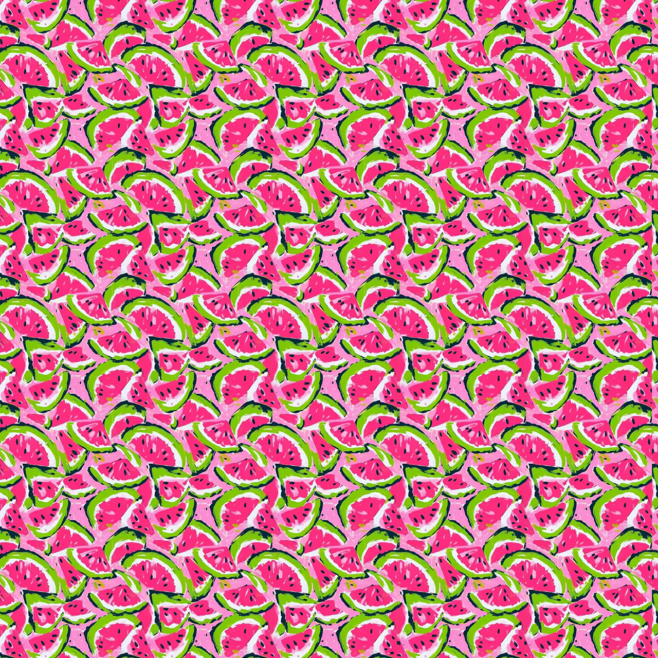 Summer Watermelon Mom&Me Matching All Over Print Dress