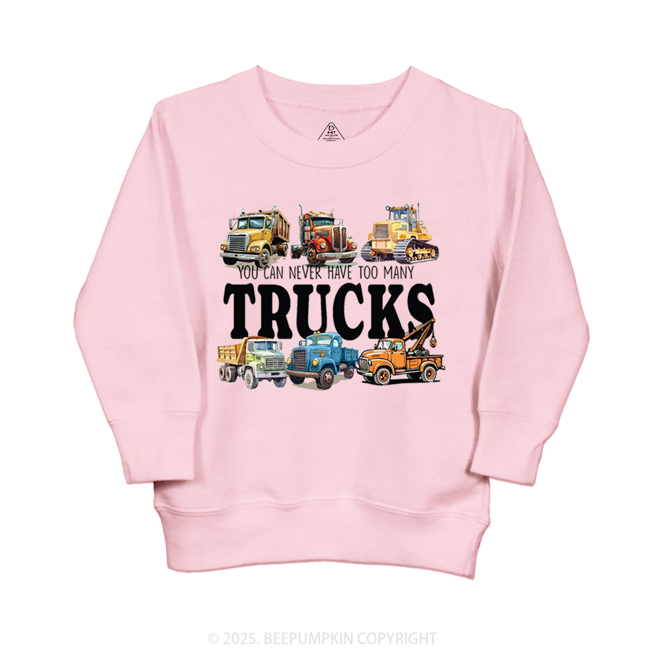 Trucks Kid's Sweatshirt