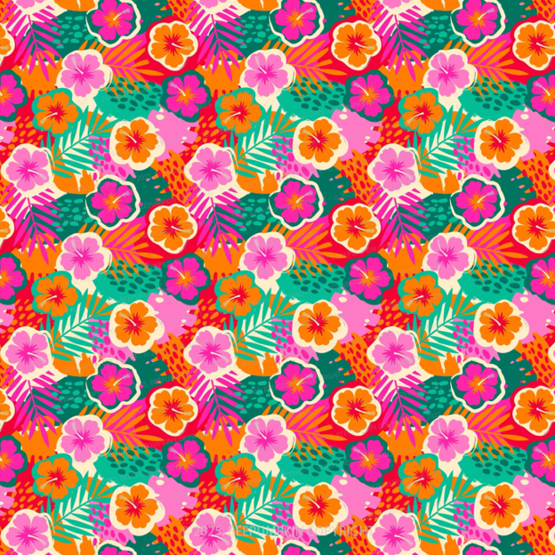 Lush Petals Mom&Me Matching All Over Print Dress